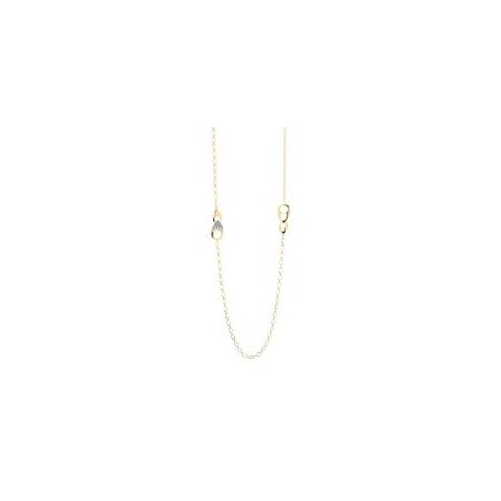 Collana lunga anelli e gocce Deva 842525d