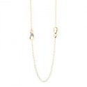 Collana lunga anelli e gocce Deva 842525d
